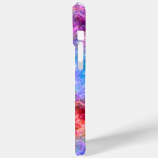 Kleurrijke verfijnde textuur Case-Mate iPhone case (Achterkant / Links)