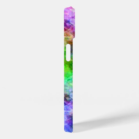 Kleurrijke verfijnde textuur Case-Mate iPhone case (Achterkant / Rechts)