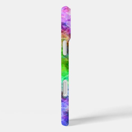 Kleurrijke verfijnde textuur Case-Mate iPhone case (Achterkant / Rechts)