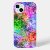 Kleurrijke verfijnde textuur Case-Mate iPhone case (Achterkant)