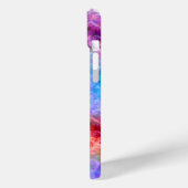 Kleurrijke verfijnde textuur Case-Mate iPhone case (Achterkant / Links)