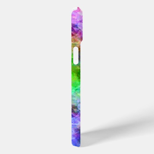 Kleurrijke verfijnde textuur Case-Mate iPhone case (Achterkant / Rechts)