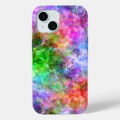 Kleurrijke verfijnde textuur Case-Mate iPhone case (Achterkant)