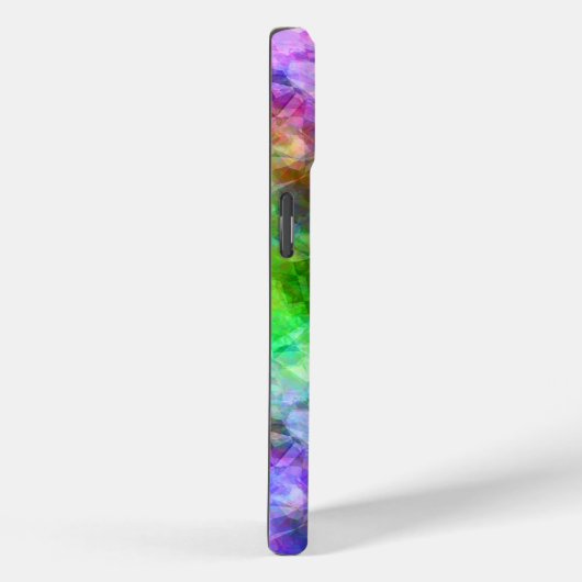 Kleurrijke verfijnde textuur Case-Mate iPhone case (Achterkant / Rechts)