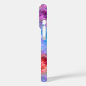 Kleurrijke verfijnde textuur Case-Mate iPhone case (Achterkant / Links)