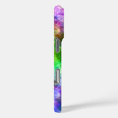 Kleurrijke verfijnde textuur Case-Mate iPhone case (Achterkant / Rechts)