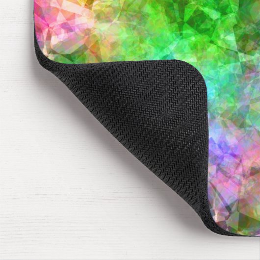 Kleurrijke verfijnde textuur muismat (Hoek)