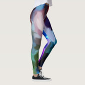 Kleurrijke verfplaat #19 leggings (Rechts)