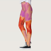 Kleurrijke verfplaat #27 leggings (Links)