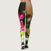 Kleurrijke verfplaat #29 leggings (Achterkant)