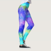 Kleurrijke verfplaat #36 leggings (Rechts)