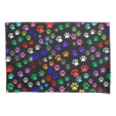 Kleurrijke verfprinters kussensloop (Voorkant)