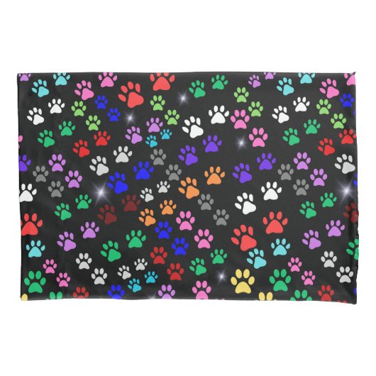 Kleurrijke verfprinters kussensloop (Voorkant)