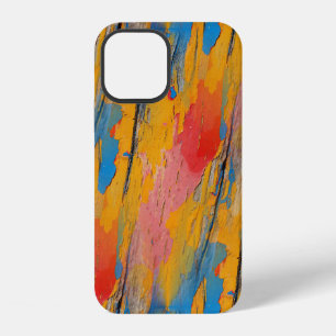 Kleurrijke verfspatten iPhone 12 hoesje