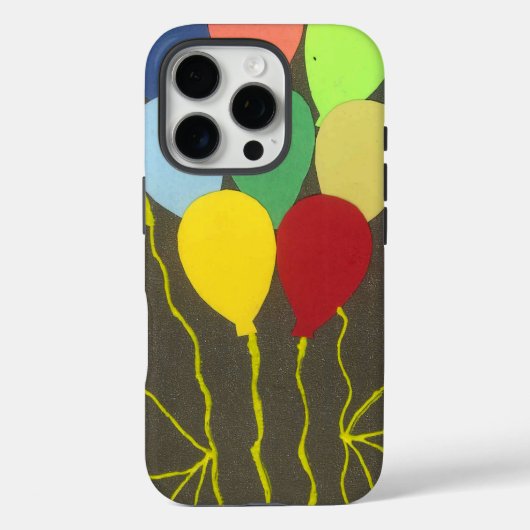 Kleurrijke Verjaardag Ballonnen Graphic Art Design Case-Mate iPhone Case (Achterkant)