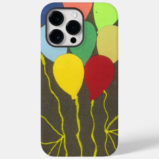 Kleurrijke Verjaardag Ballonnen Graphic Art Design Case-Mate iPhone Case (Achterkant)