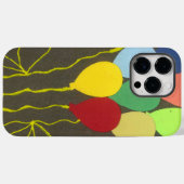 Kleurrijke Verjaardag Ballonnen Graphic Art Design Case-Mate iPhone Case (Achterkant (horizontaal))