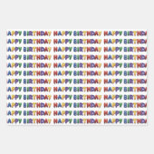 Kleurrijke Verjaardag Ballonnen Wrapping Paper She (Voorkant)