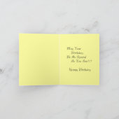 Kleurrijke Verjaardag Kaart Gladiolus August Flowe (Binnen)