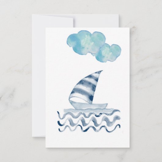 Kleurrijke verjaardagsuitnodigingen kaart (Achterkant)