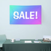 Kleurrijke VERKOOP! Spandoek (Beurs)