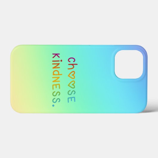 Kleurrijke verloop kiezen Case-Mate iPhone case (Achterkant (horizontaal))