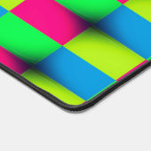 Kleurrijke verloopblokken voor rechthoeken bureaumat (Hoek)