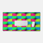 Kleurrijke verloopblokken voor rechthoeken bureaumat (Keyboard & Muis)