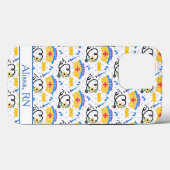 Kleurrijke verplegingsgereedschappen op blauwe pok Case-Mate iPhone case (Achterkant (horizontaal))