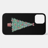 Kleurrijke versierde boom voor Kerstmis Case-Mate iPhone Case (Achterkant (horizontaal))