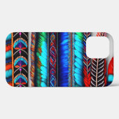 Kleurrijke versieringen Case-Mate iPhone case (Achterkant (horizontaal))