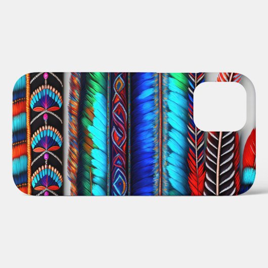 Kleurrijke versieringen Case-Mate iPhone case (Achterkant (horizontaal))