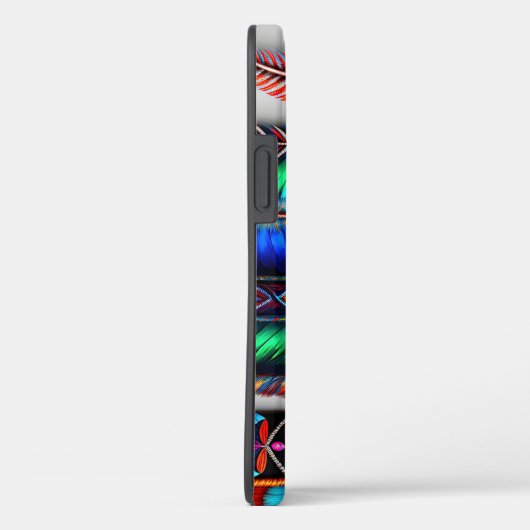 Kleurrijke versieringen Case-Mate iPhone case (Achterkant / Rechts)