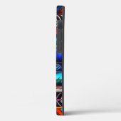 Kleurrijke versieringen Case-Mate iPhone case (Achterkant / Links)