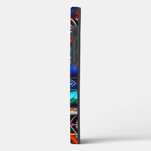 Kleurrijke versieringen Case-Mate iPhone case (Achterkant / Links)