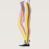 Kleurrijke Vertical Stripes Leggings (Links)