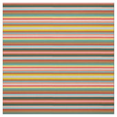 Kleurrijke verticale retro strepen stof (Swatch)