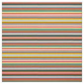 Kleurrijke Verticale Retro Strepen Stof (Swatch)