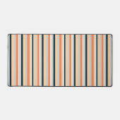 Kleurrijke verticale streep met patroon bureaumat (Voorkant)