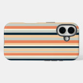 Kleurrijke verticale streep met patroon Case-Mate iPhone case (Achterkant (horizontaal))
