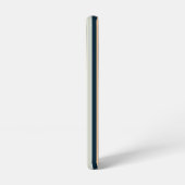 Kleurrijke verticale streep met patroon samsung galaxy hoesje (Linkerkant)