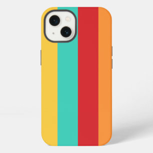 Kleurrijke Verticale Strepen iPhone 13 Hoesje