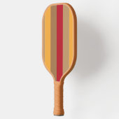 Kleurrijke verticale strepen pickleball paddle (Links)