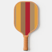 Kleurrijke verticale strepen pickleball paddle (Achterkant)