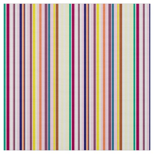 Kleurrijke verticale strepen stof (Swatch)
