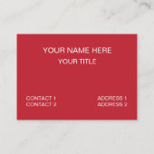 Kleurrijke verticale strepen visitekaartje (Achterkant)