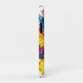 Kleurrijke verven spat "ICONISCHE" tekst in witte  Case-Mate iPhone Case (Achterkant/rechts)