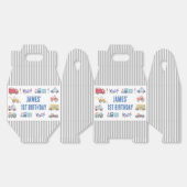 Kleurrijke Vervoer Verjaardag gunstbox Bedankdoosjes (Ongevouwen)