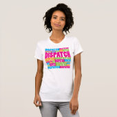 Kleurrijke verzending t-shirt (Voorkant volledig)