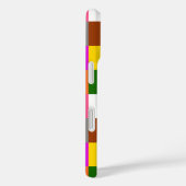 Kleurrijke vette kleur blokken ontwerp Case-Mate iPhone case (Achterkant / Rechts)
